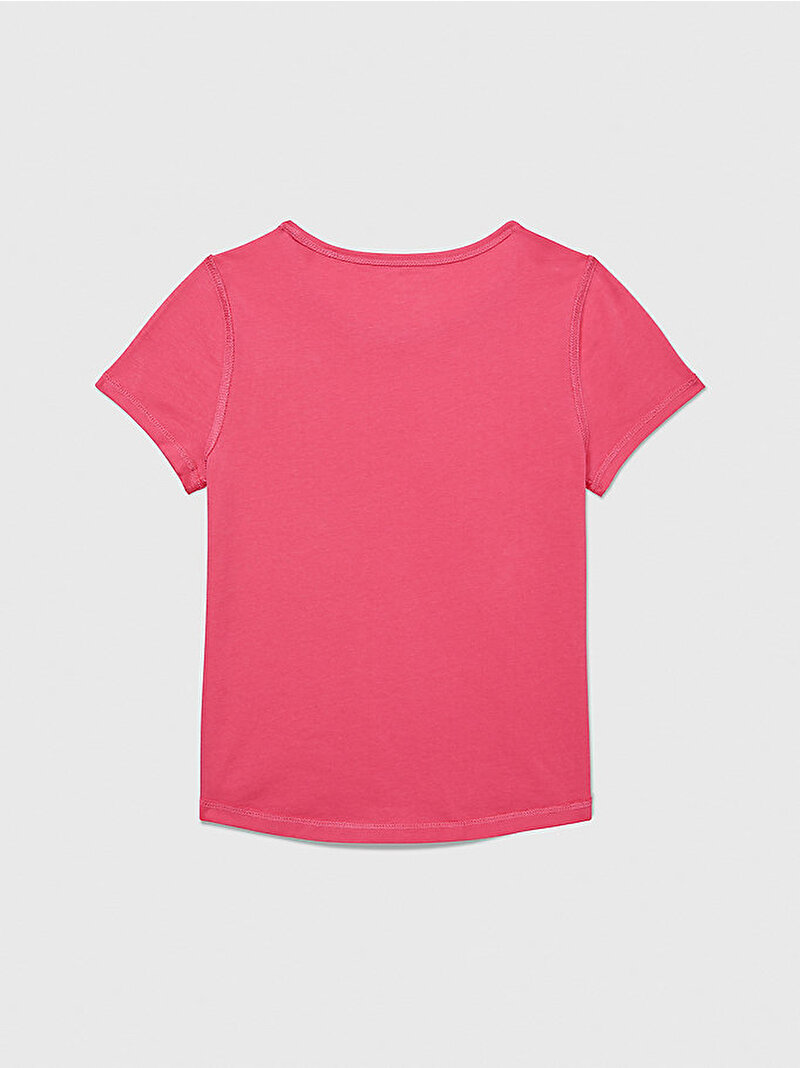 Kız Çocuk Adaptive Essential T-shirt Pembe  71J3700ADPDRK