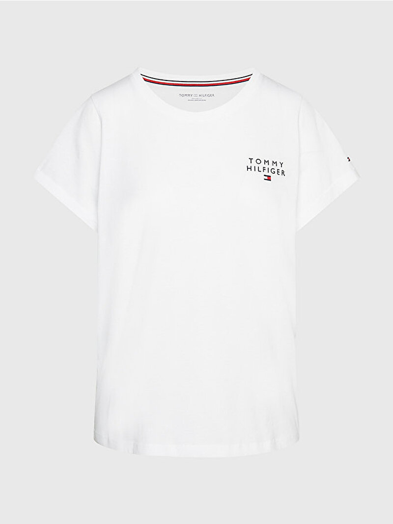 Kadın Short Sleeve T-Shirt Beyaz  UW0UW04525YBR