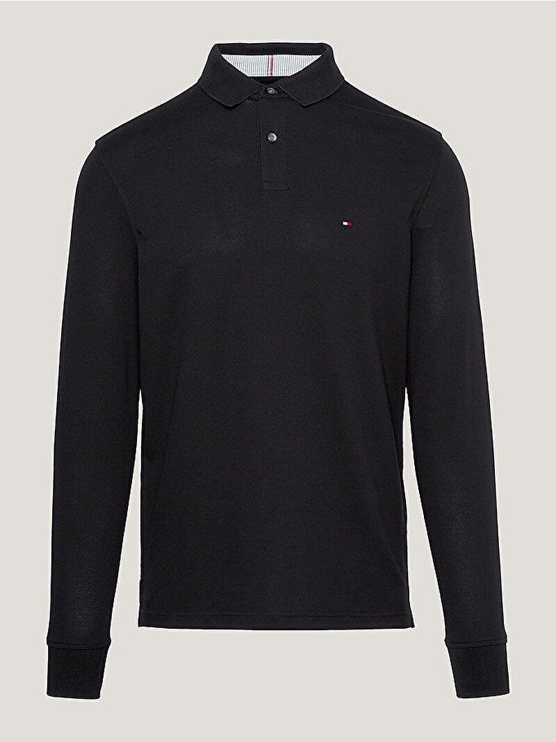 Erkek 1985 Regular Ls Polo T-Shirt Siyah MW0MW20183BDS