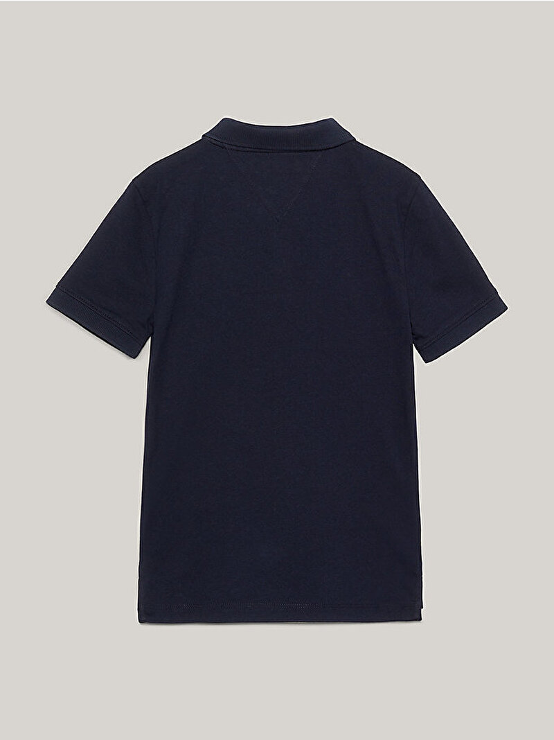 Erkek Çocuk Crest Polo T-Shirt Lacivert KB0KB08764DW5