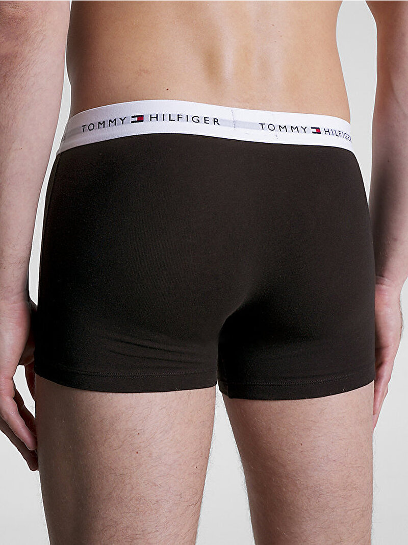 Erkek 3'Lü Trunk Boxer Seti Siyah UM0UM027630UC