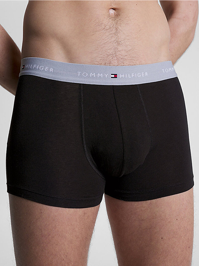 Erkek 3'Lü Trunk Boxer Seti Siyah UM0UM027630UC