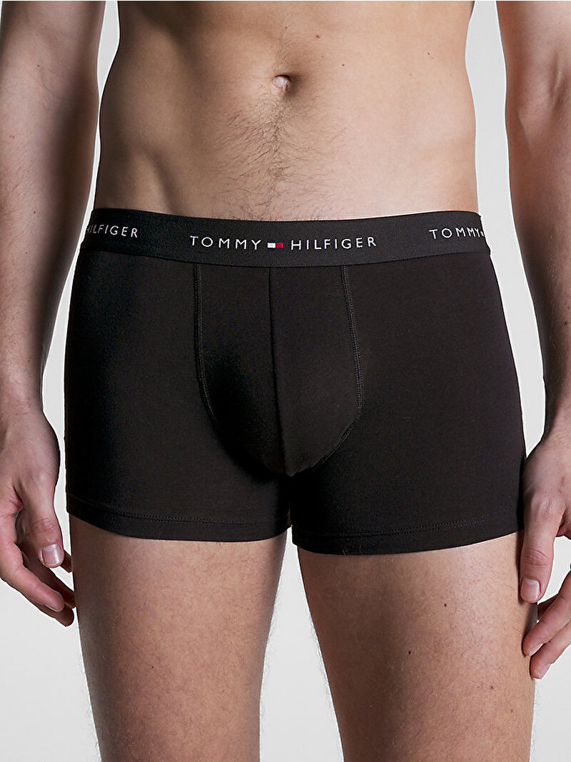 Erkek 3'Lü Trunk Boxer Seti Siyah UM0UM027630UC