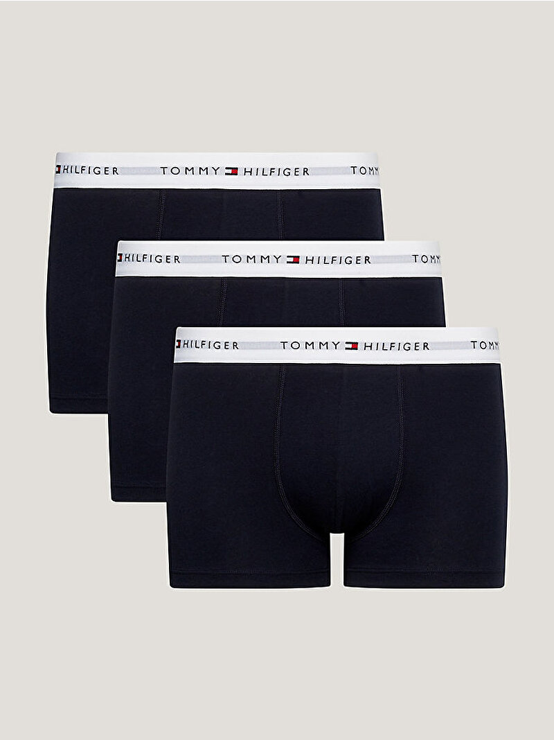 Erkek 3'Lü Trunk Boxer Seti Lacivert UM0UM027610WT