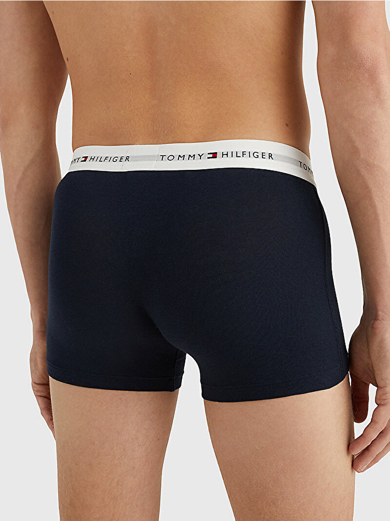Erkek 3'Lü Trunk Boxer Seti Lacivert UM0UM027610WT