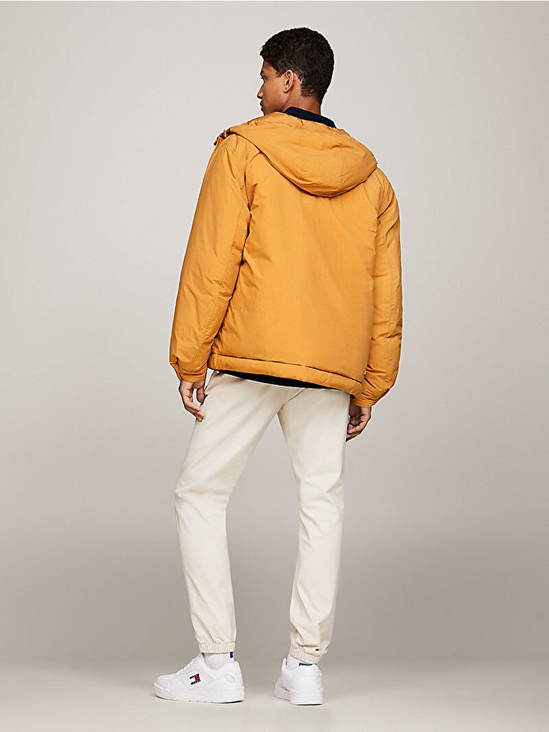 Erkek Tjm Padded Ovz Rüzgarlık Ceket Sarı DM0DM18011GQ2