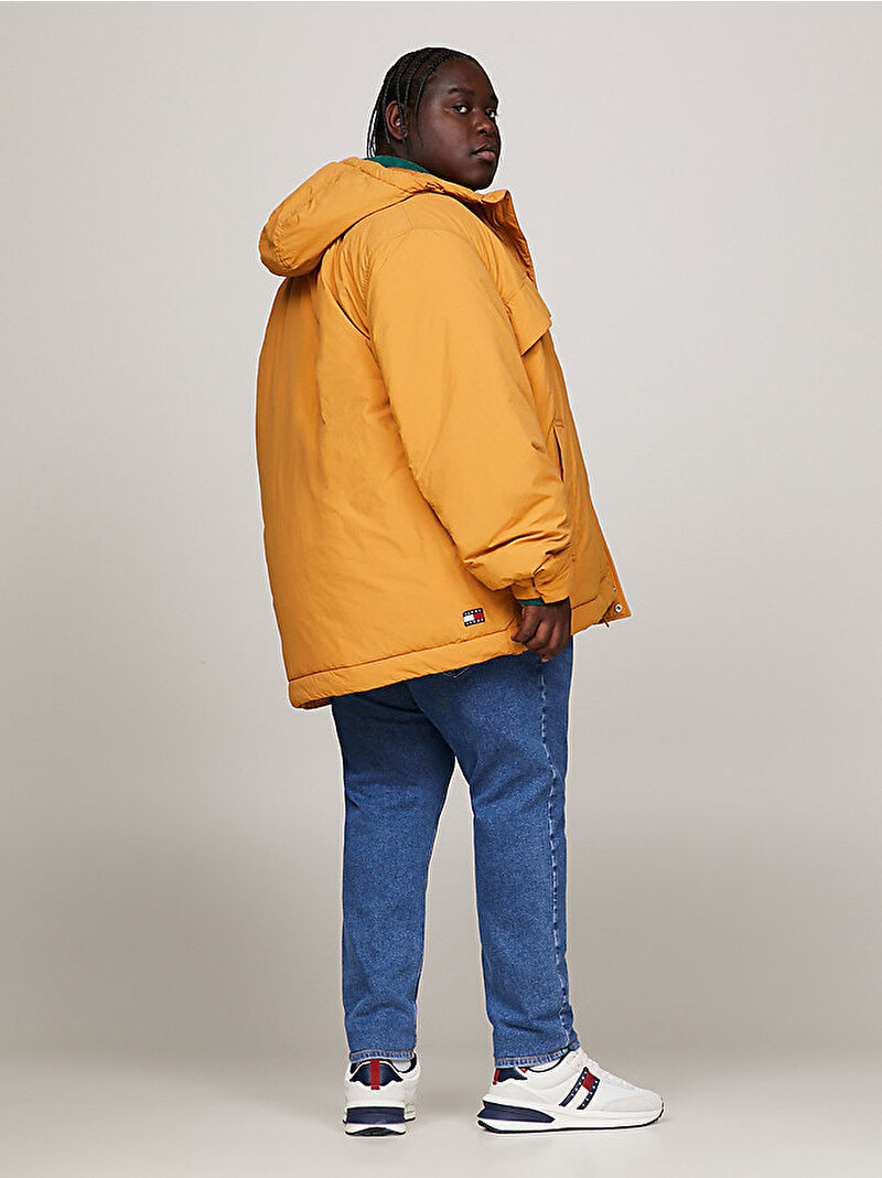 Erkek Tjm Padded Ovz Rüzgarlık Ceket Sarı DM0DM18011GQ2