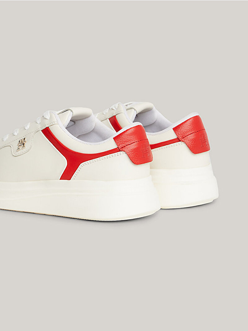 Kadın Pointy Court Sneaker Beyaz  FW0FW074600K5