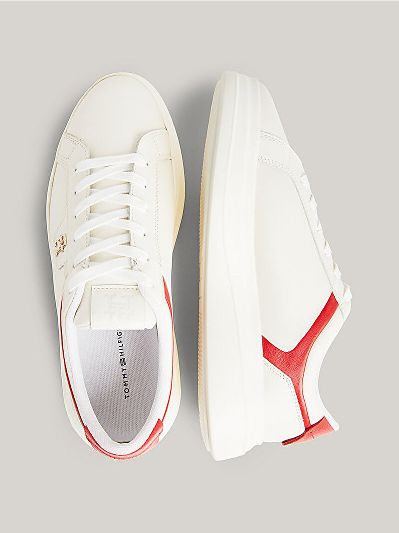 Kadın Pointy Court Sneaker Beyaz  FW0FW074600K5