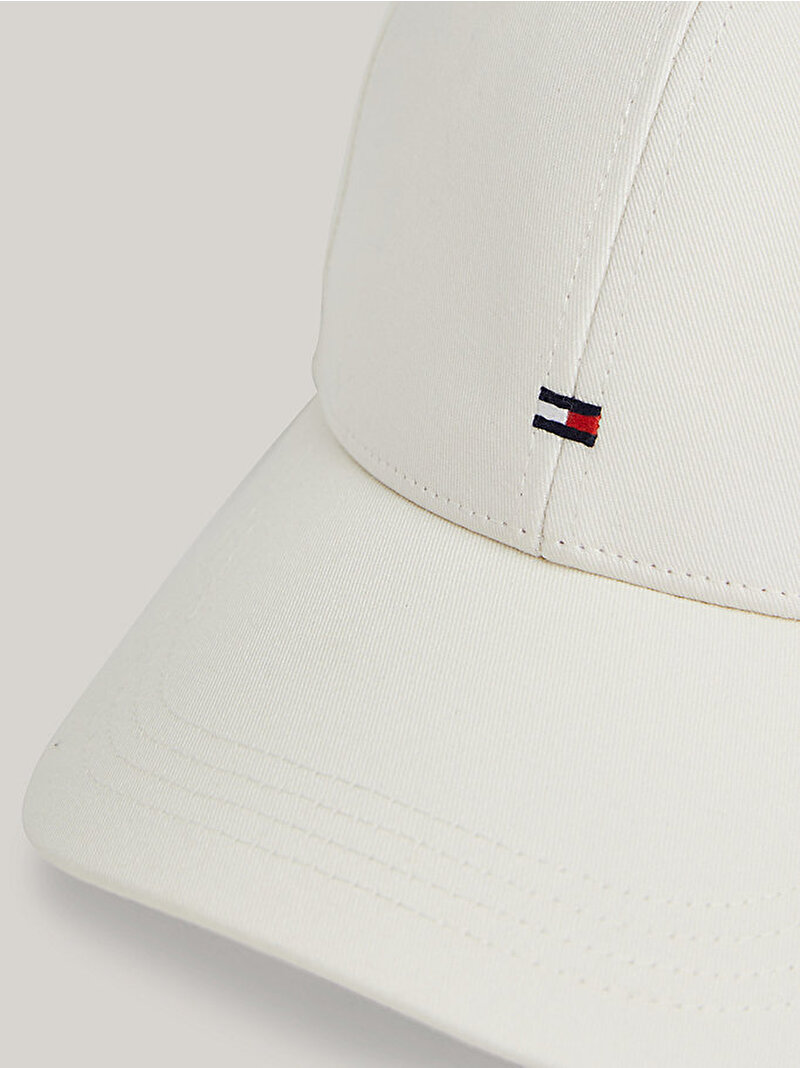 Erkek TH Flag Cotton Şapka Ekru AM0AM11478AEF