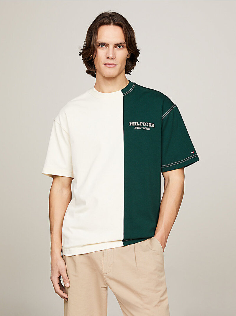 Erkek Monotype Colourblock T-Shirt Çok renkli MW0MW34397AEF