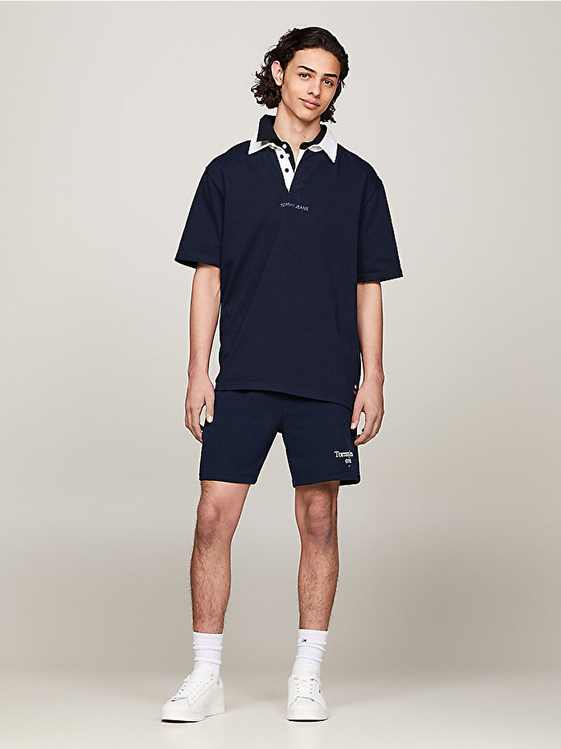 Erkek Tjm Ovz Classıc Rugby Polo T-Shirt Lacivert DM0DM18924C1G