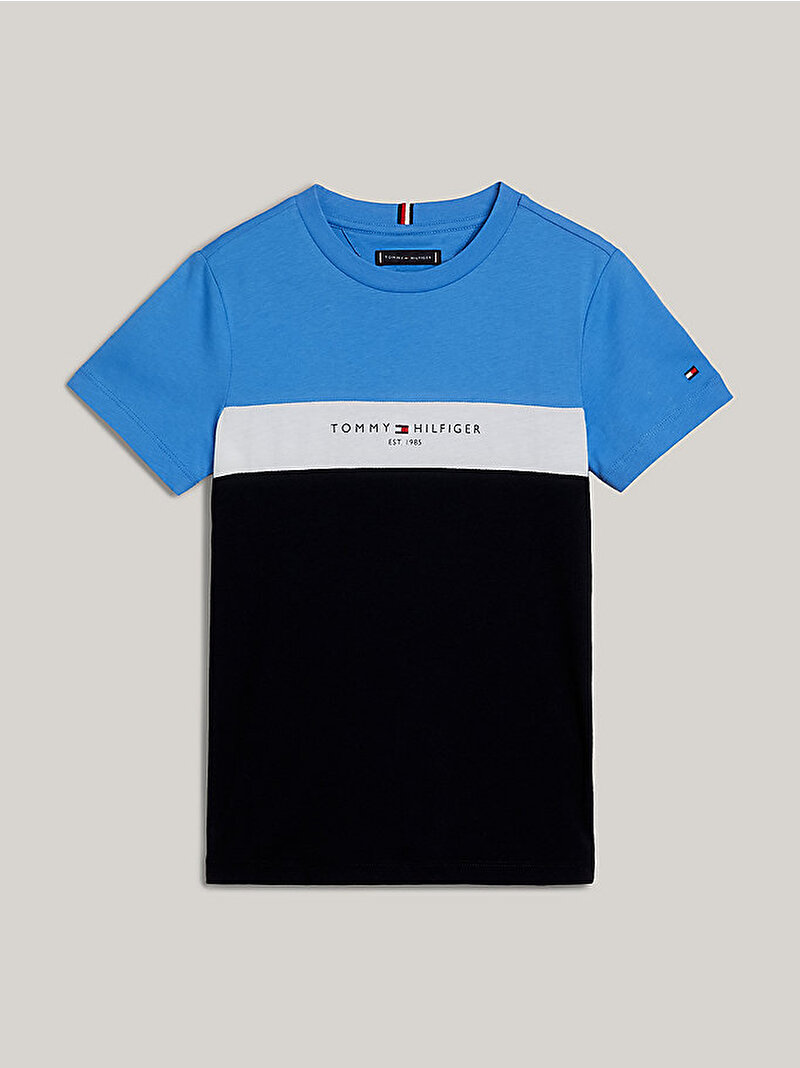Erkek Çocuk Essential Colorblock T-Shirt Çok renkli KB0KB08808C30