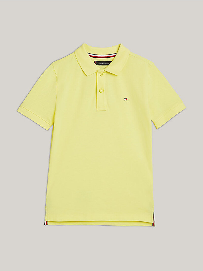 Erkek Çocuk Flag Polo T-Shirt Sarı KB0KB09103ZIN