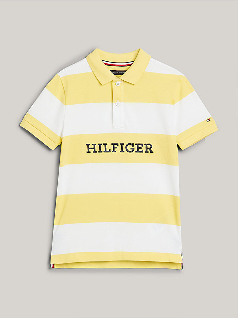Erkek Çocuk Colourblock Polo T-Shirt Sarı KB0KB088560FT
