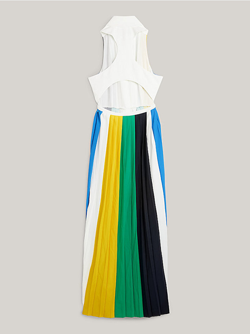Kadın Thc Preppy Pleated Elbise Çok renkli WW0WW40940YBL
