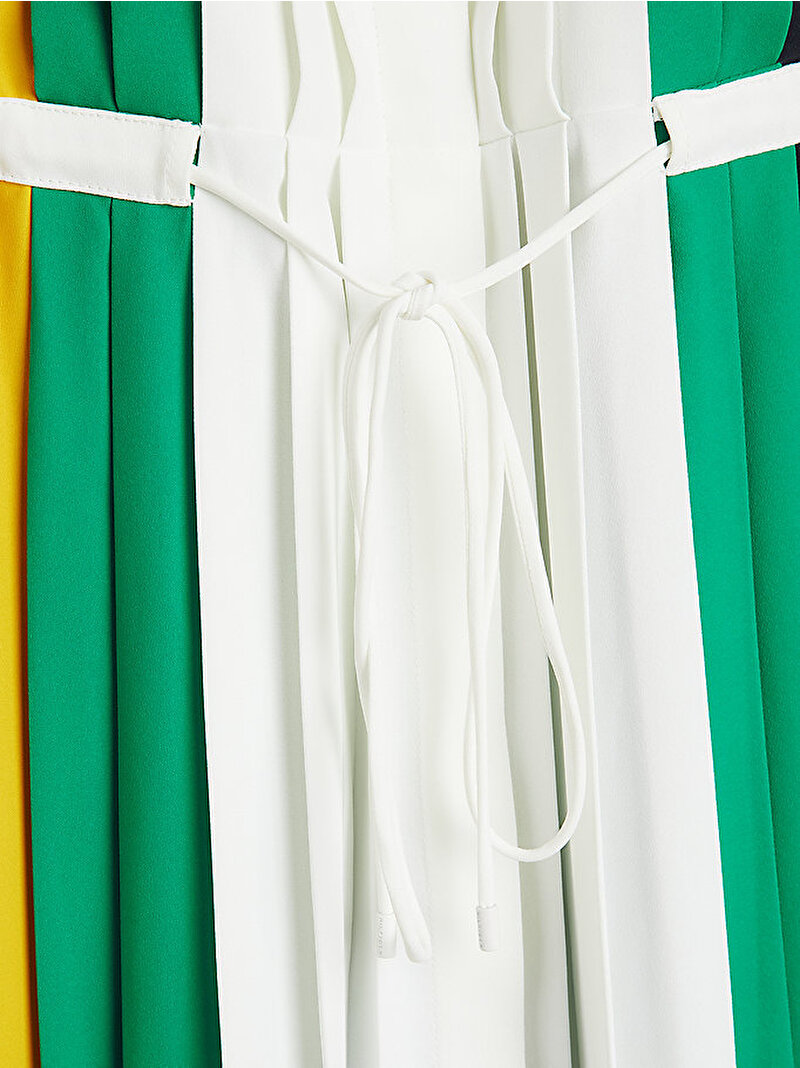 Kadın Thc Preppy Pleated Elbise Çok renkli WW0WW40940YBL