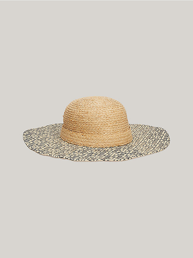 Kadın Beach Summer Straw Şapka Bej  AW0AW16042AEF