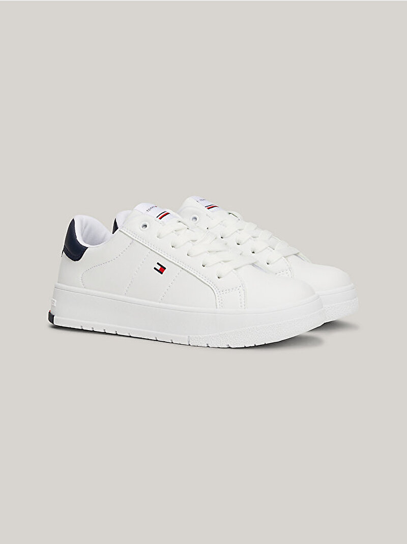 Çocuk Unisex Low Cut Lace Up Sneaker Beyaz  EF00033357336