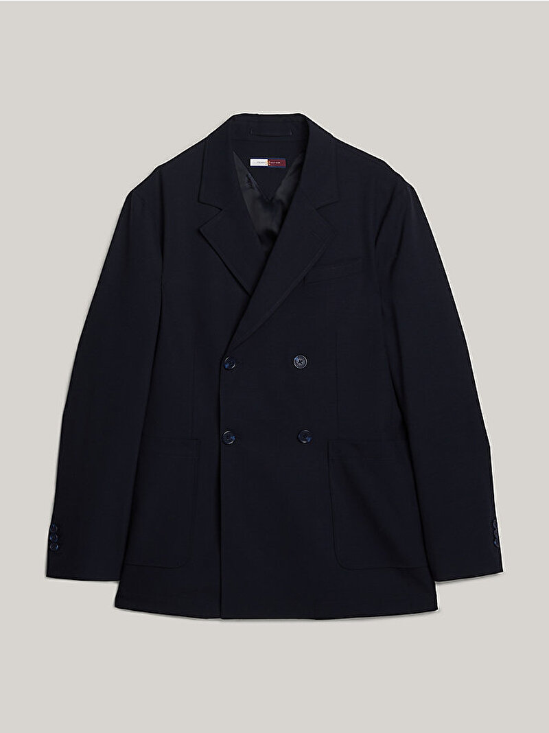Erkek Thc Summer Wool Blazer Ceket Lacivert MW0MW34332DW5