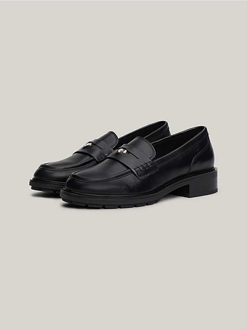 Kadın Th Penny Loafer Siyah FW0FW08029BDS