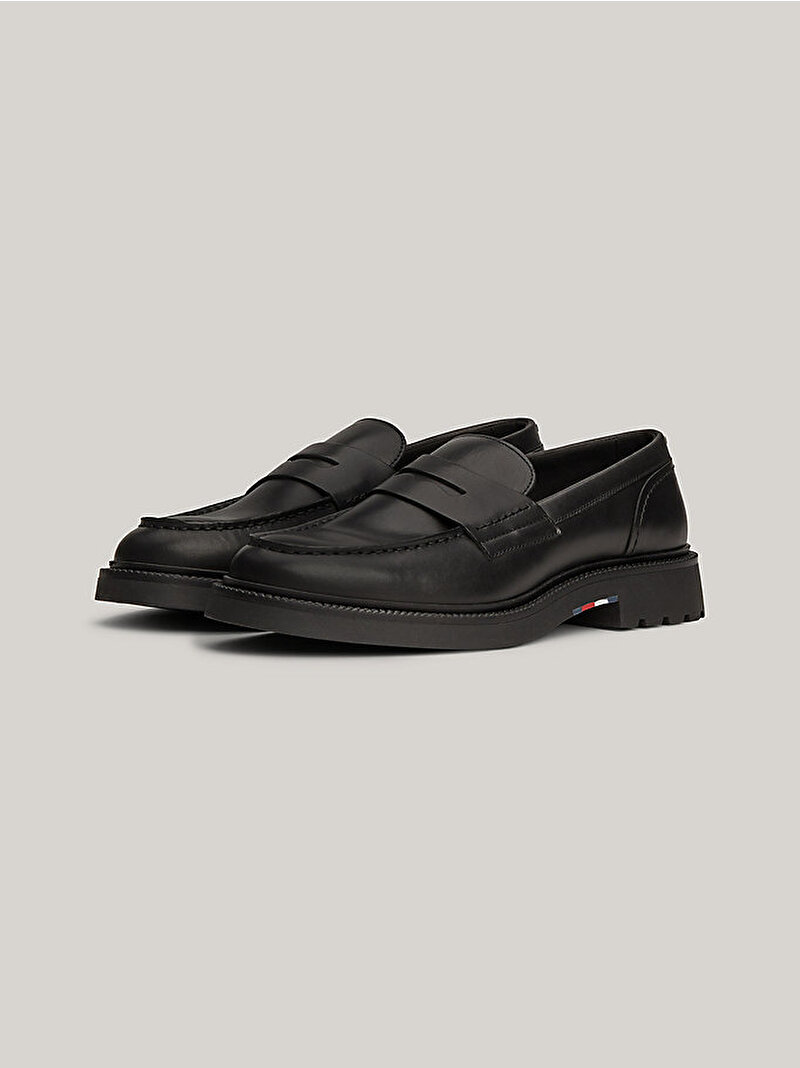 Erkek Hilfiger Comfort Loafer Siyah FM0FM05089BDS