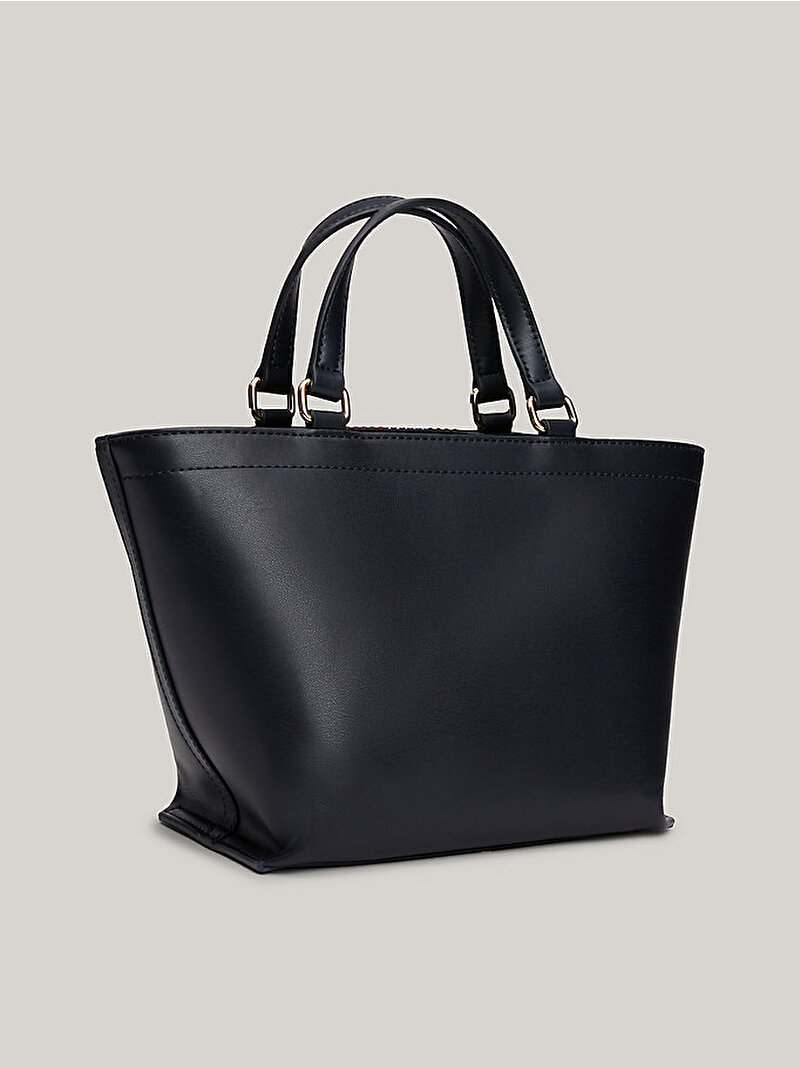 Kadın Th Distinct Mini Tote Çanta Lacivert AW0AW16708DW6