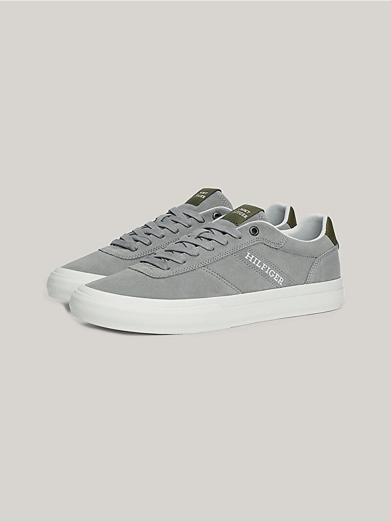 Erkek Th Hi Vulc Low Street Sneaker Gri FM0FM05112PRT