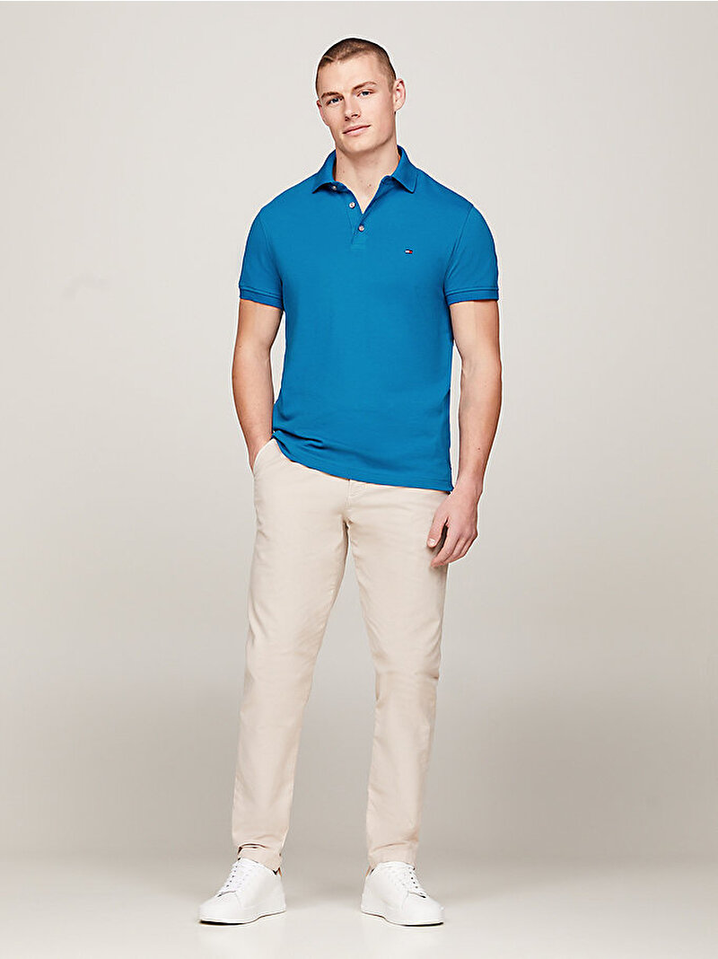 Erkek 1985 Slim Polo T-Shirt Lacivert MW0MW17771C3D