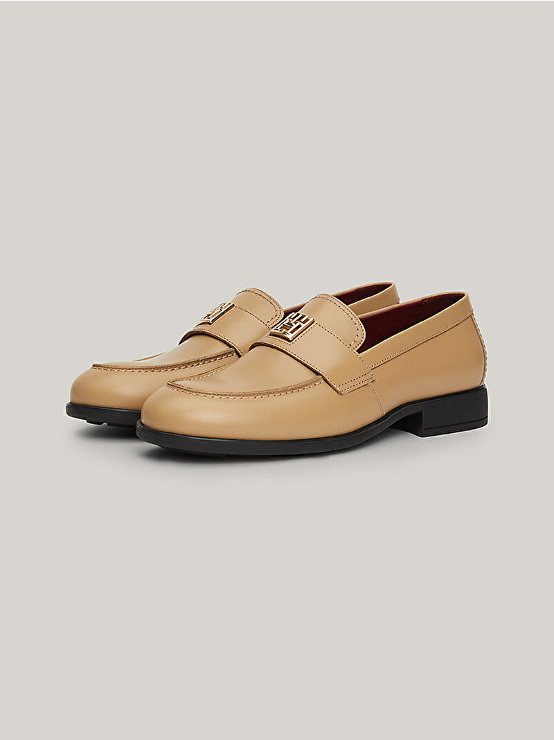 Kadın Th Leather Classic Loafer Bej  FW0FW07961RBL