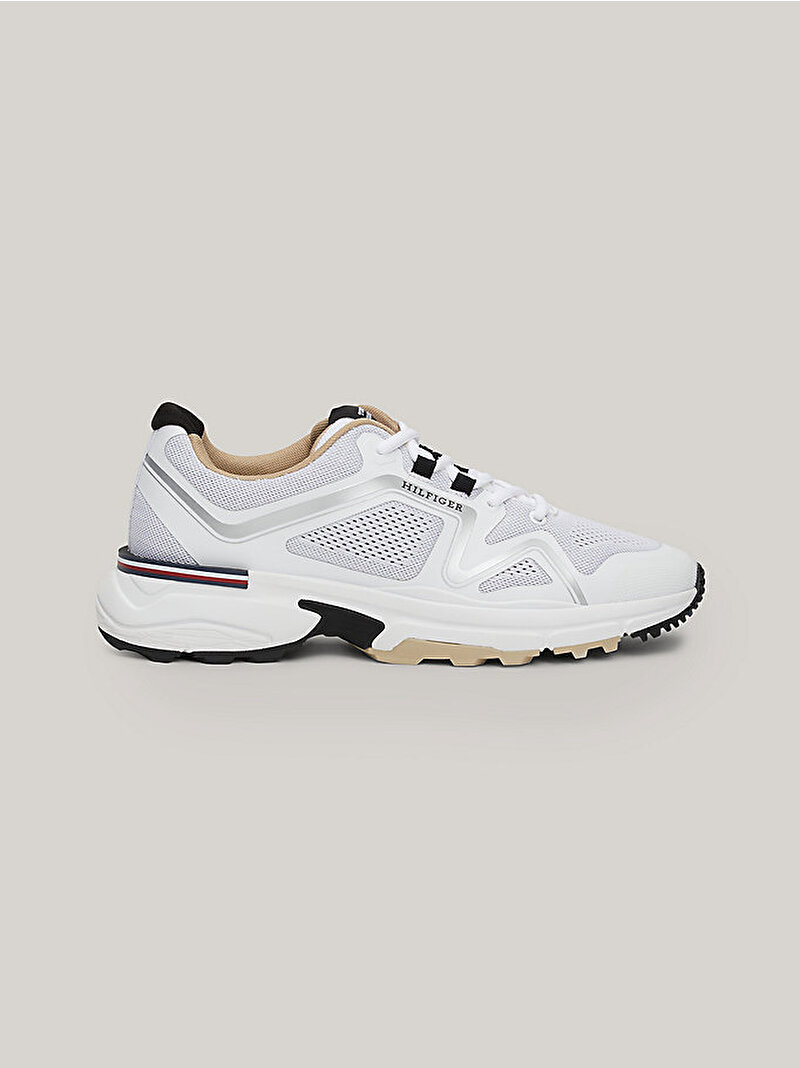 Erkek Runner Tech Sneaker Beyaz  FM0FM05109YBS