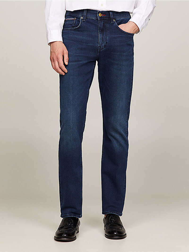 Erkek Regular Mercer Jean Pantolon Lacivert MW0MW339471BL