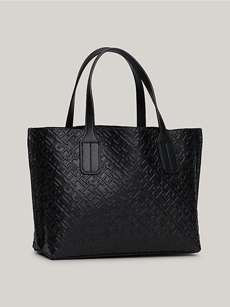 Kadın Th Distinct Small Tote Çanta Siyah AW0AW16473BDS