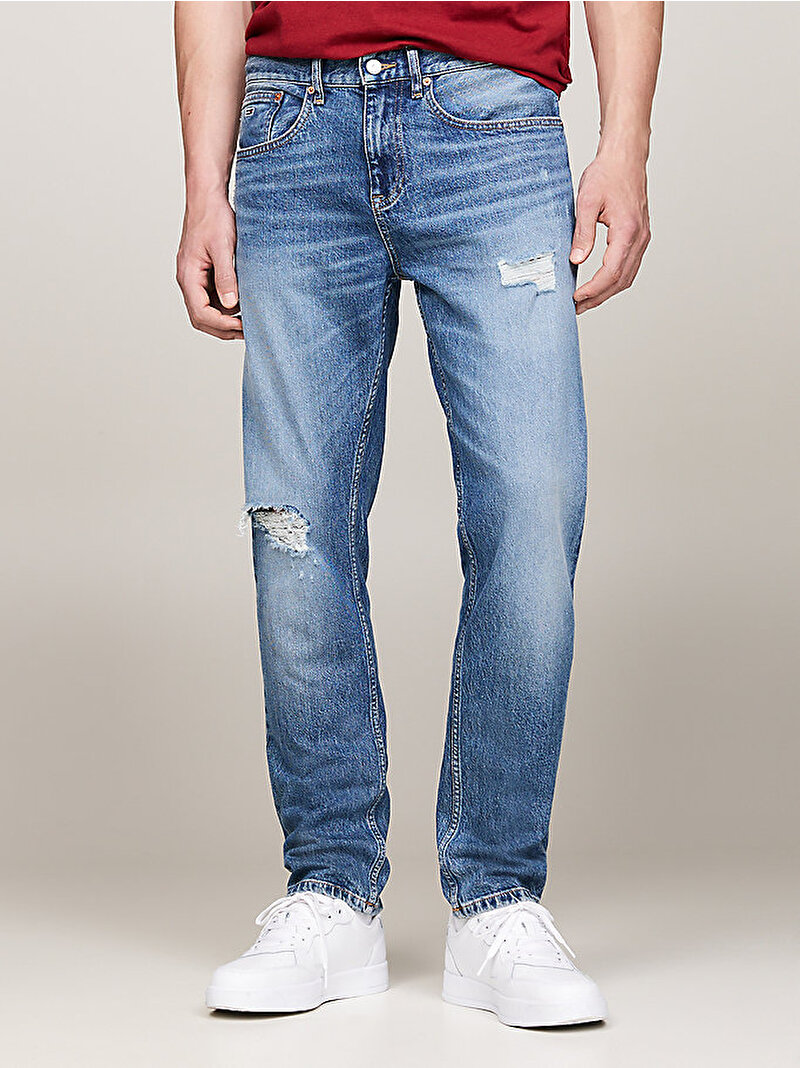 Erkek Austin Slim Tapered Jean Pantolon Lacivert DM0DM203971A5