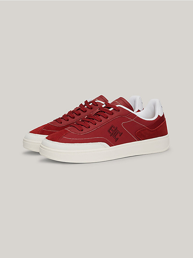 Kadın Th Heritage Court Sneaker Kırmızı FW0FW08037XMO