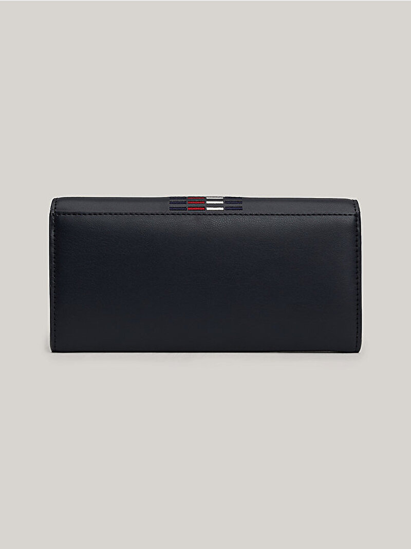 Kadın Th Chıc Large Flap Cüzdan Mavi  AW0AW17366DW6