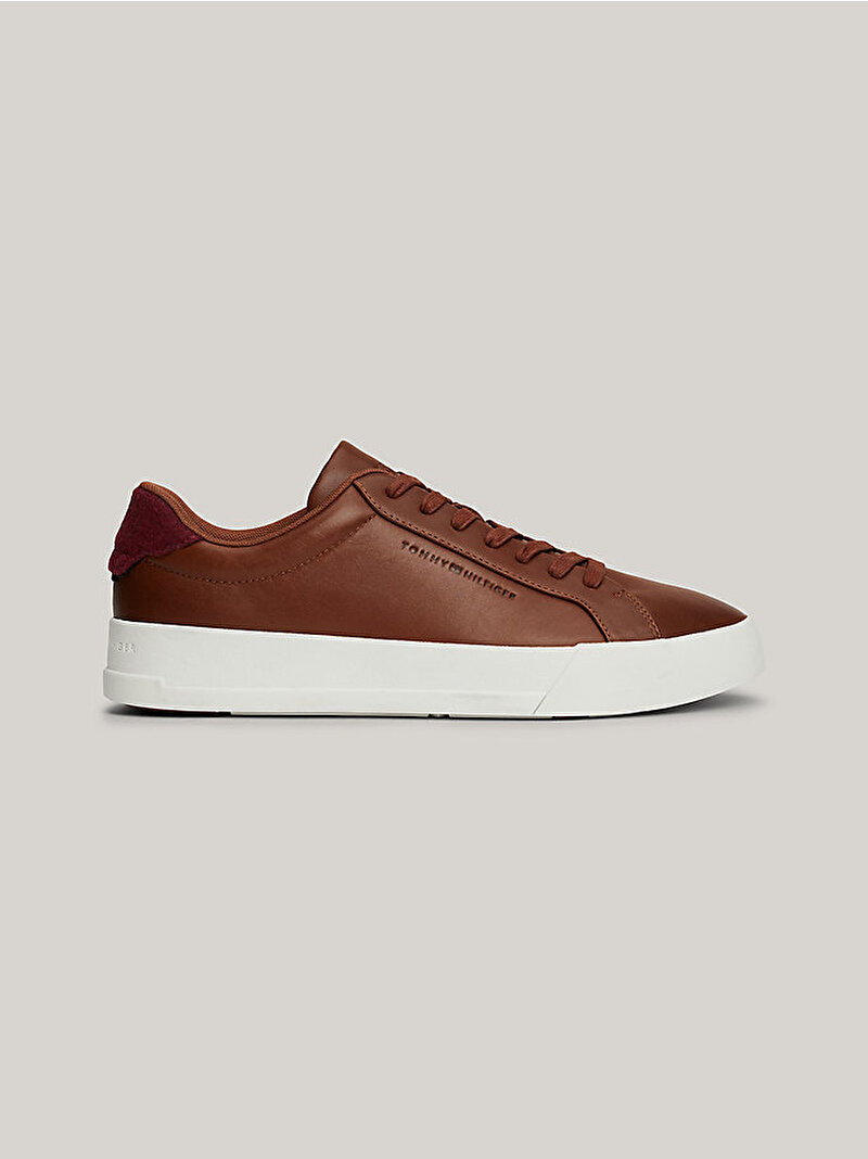 Erkek Th Court Seasonal Sneaker Kahverengi FM0FM05207GVI