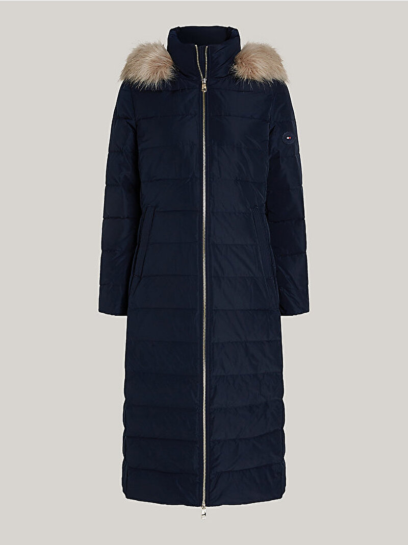 Kadın Heritage Down Tyra Puffer Mont Lacivert WW0WW43601DW5