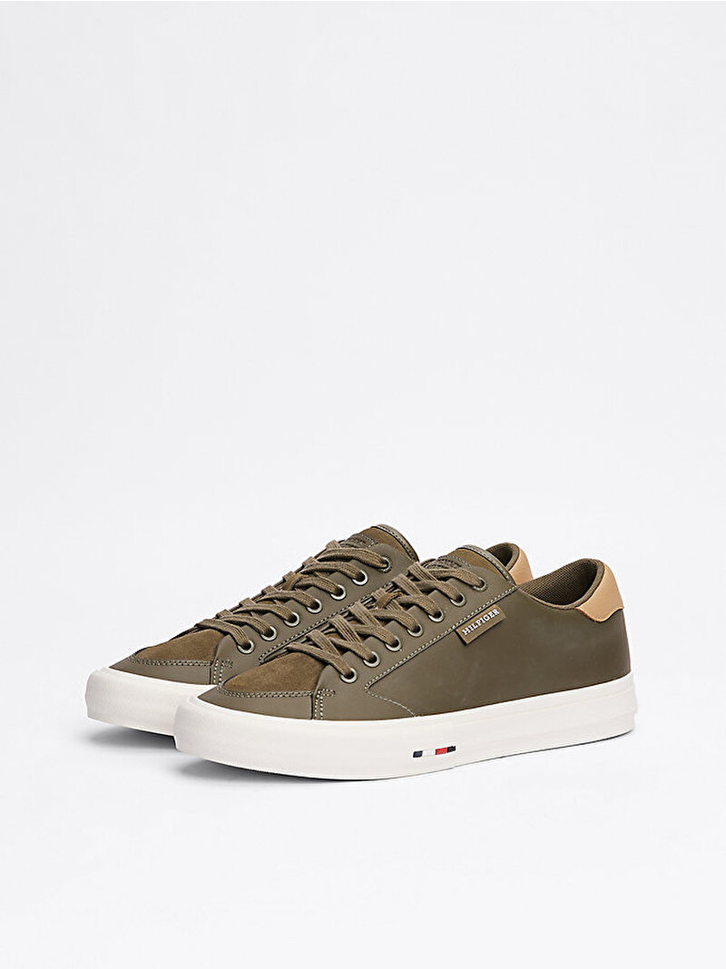 Erkek Th Hi Vulc Street Sneaker Yeşil FM0FM05458RBN