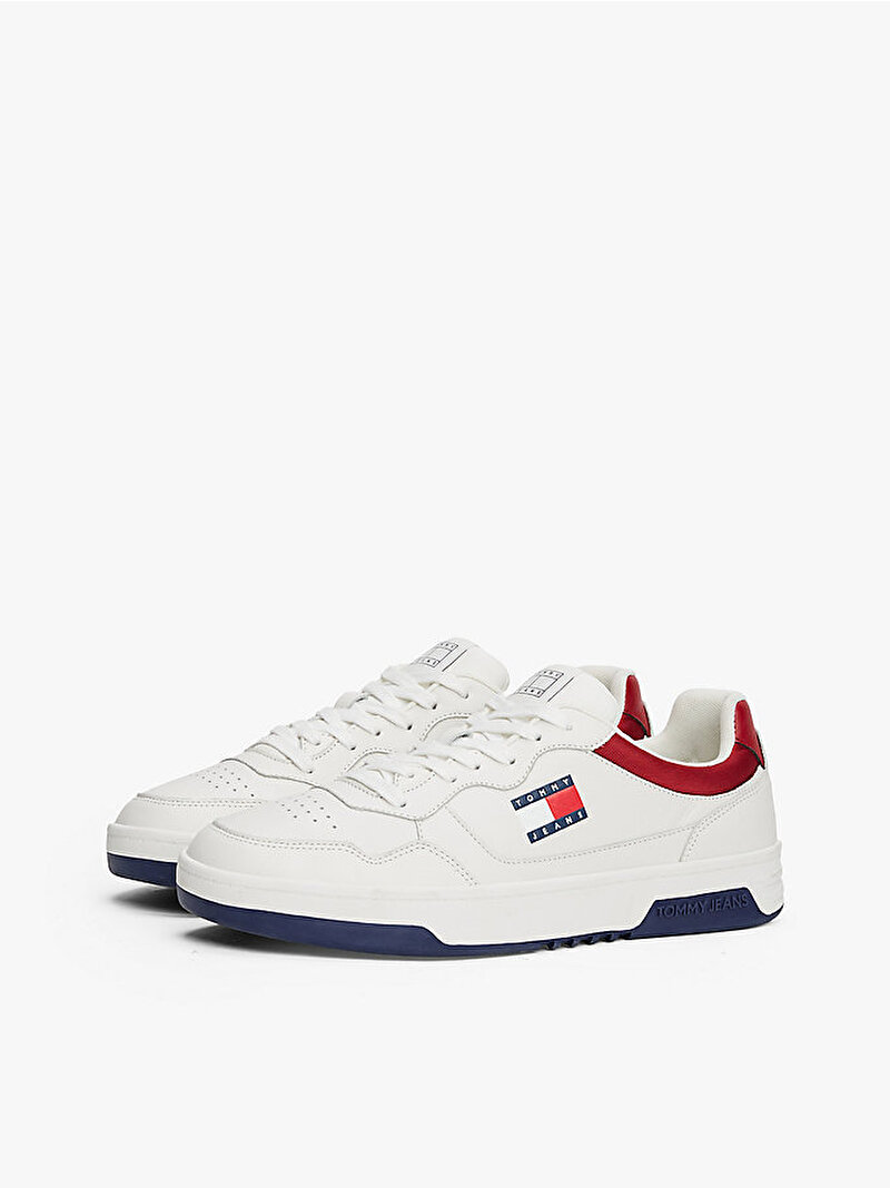 Erkek Tjm Cupsole Sneaker Beyaz  EM0EM014430G1