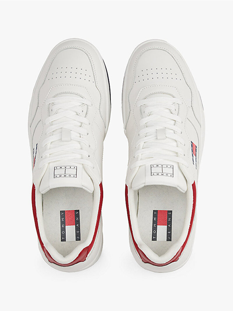 Erkek Tjm Cupsole Sneaker Beyaz  EM0EM014430G1