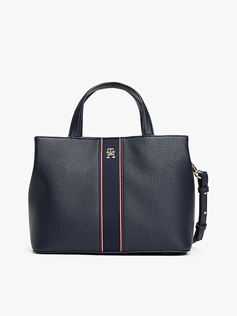 Kadın Th Legacy Satchel Çanta Lacivert AW0AW16873DW6