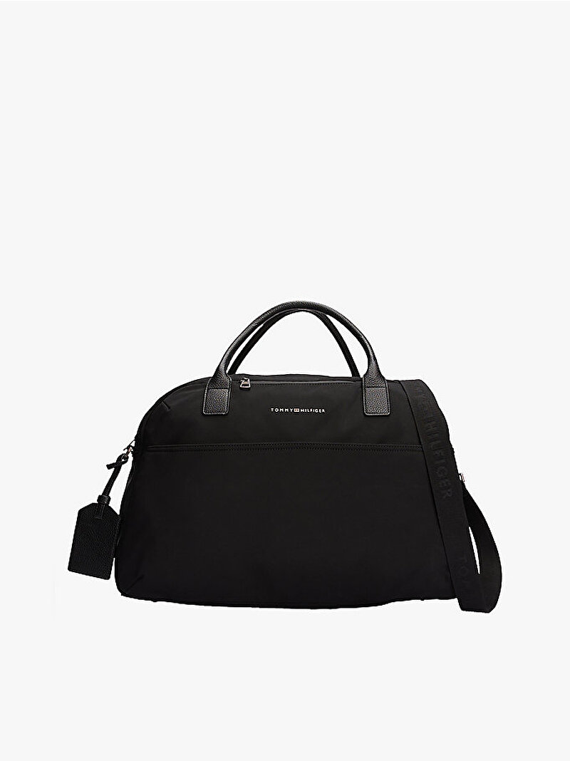 Erkek Th Nylon Duffle Çanta Siyah AM0AM13078BDS