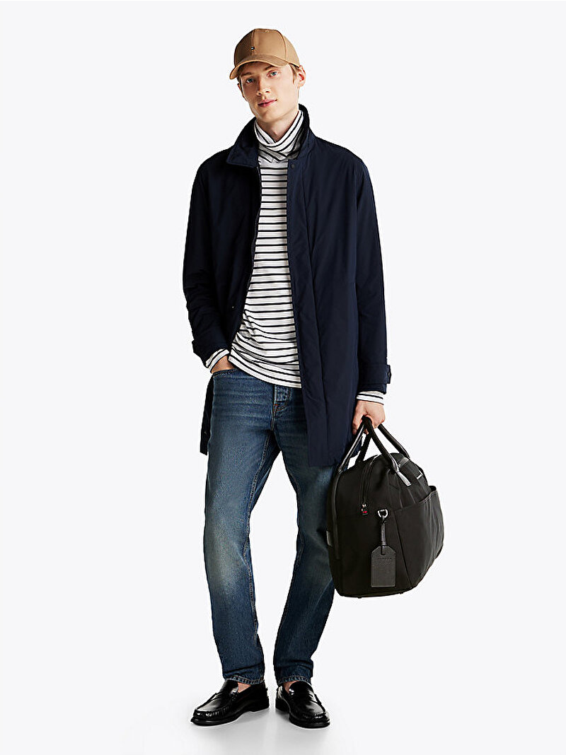 Erkek Th Nylon Duffle Çanta Siyah AM0AM13078BDS