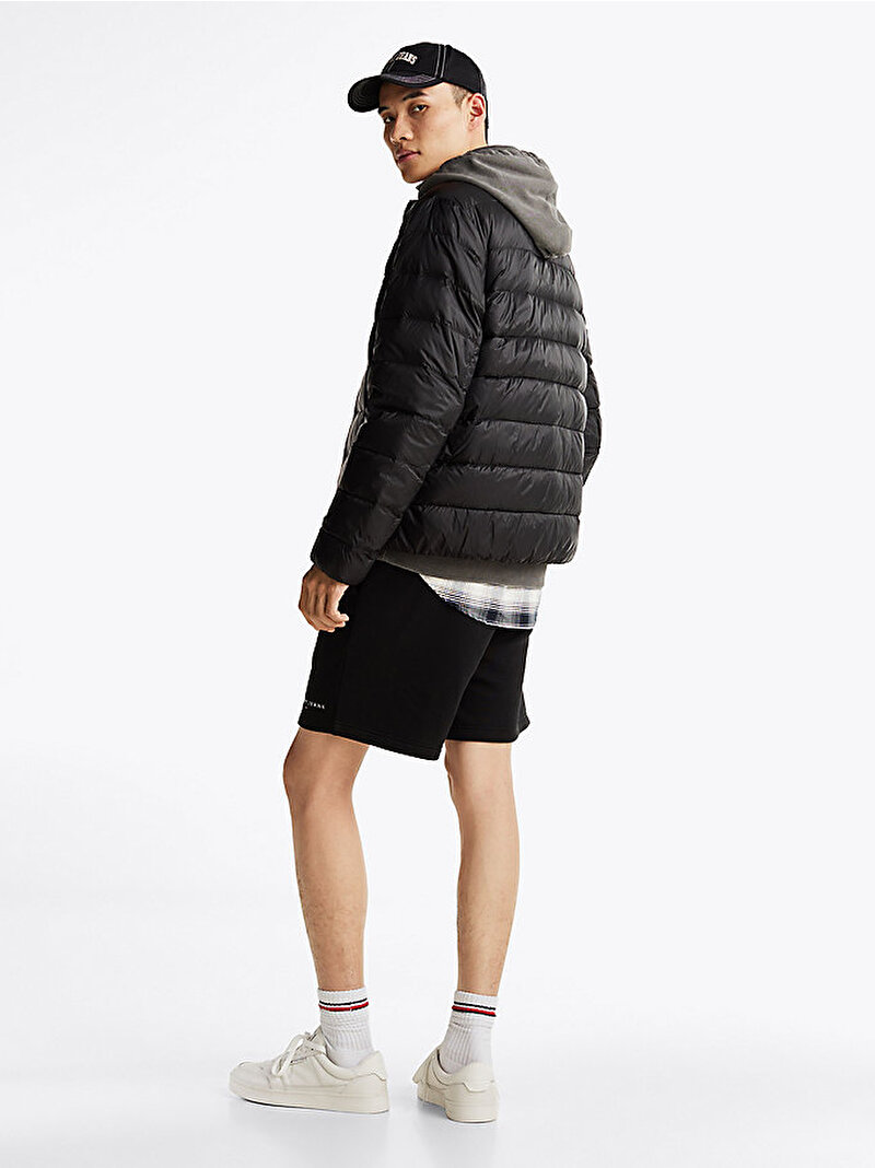Erkek Tjm Lt Down Puffer Mont Siyah DM0DM20658BDS