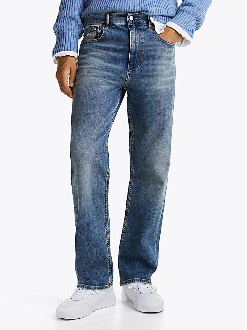 Erkek Otis Regular Straight Jean Pantolon Mavi  DM0DM211761A5