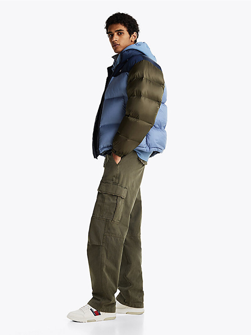 Erkek Tjm Jaimie Cotton Cargo Pantolon Yeşil DM0DM20293M12