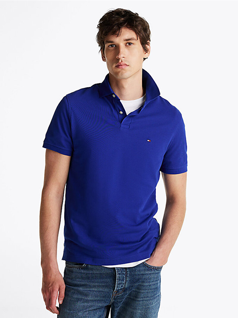 Erkek 1985 Regular Polo T-Shirt Lacivert MW0MW17770D03