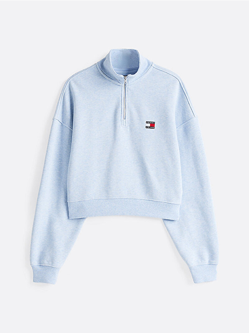 Kadın Tjw Bxy Crp Badge Sweatshirt Mavi  DW0DW19410DSC