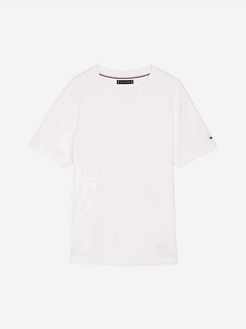 Light Grey Asymmetric Interlock T-shirt 17005
